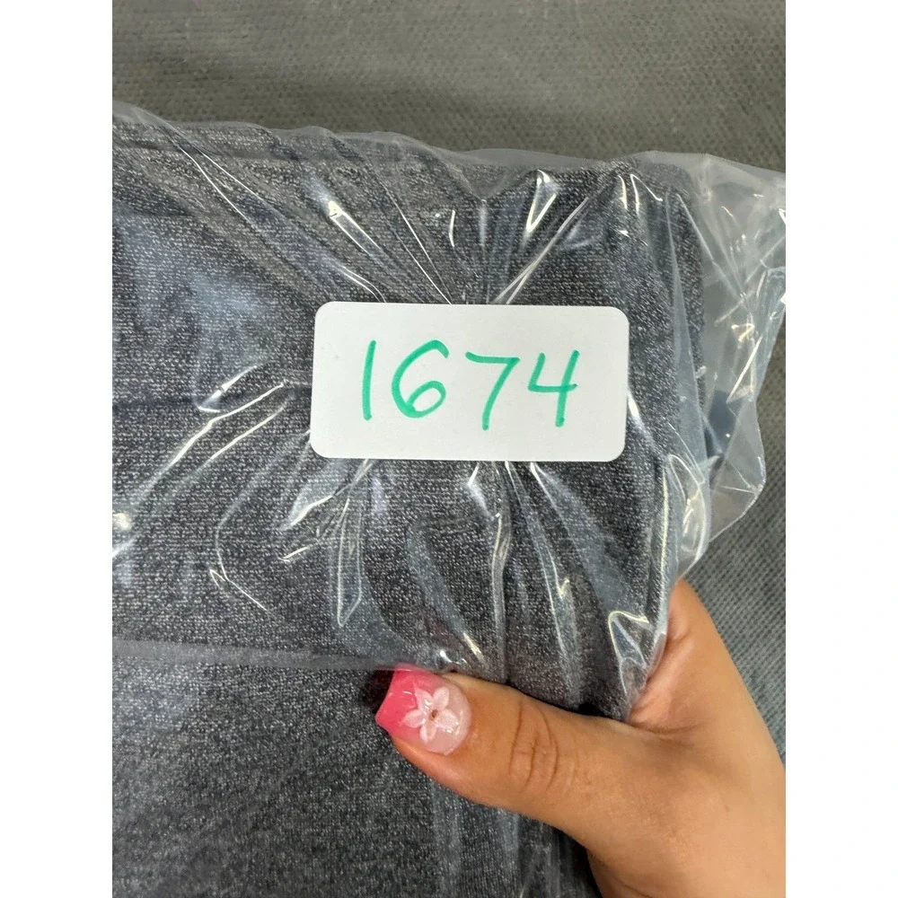 Lululemon Here to There High Rise 7/8 Pant Heathered Grey Size 6 Tencel Blend